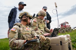 Indiana’s 76th Brigade train on Switchblade 600 at Camp Atterbury