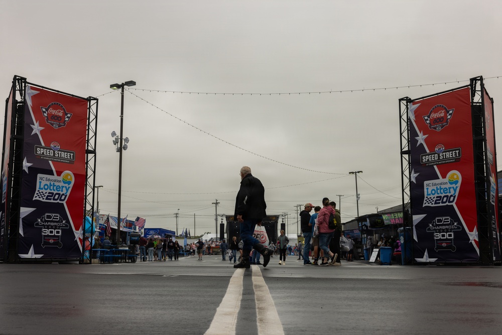 U.S. Marines support the 2026 Coca-Cola 600