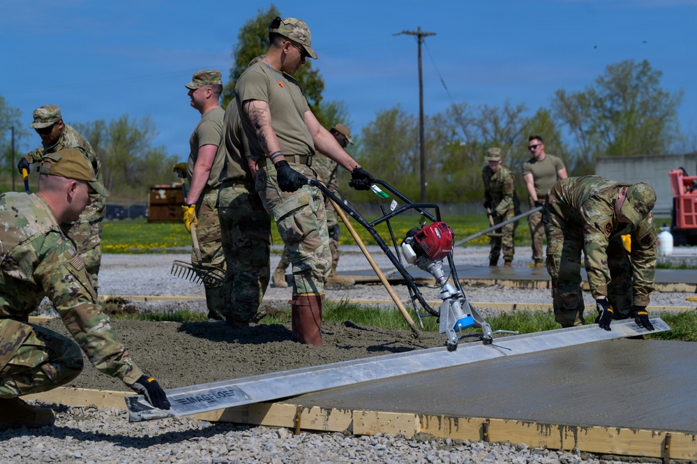 Airmen Smooth Concrete Molds for CAP