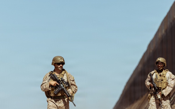 JTF-SB Marines perform air and ground patrols
