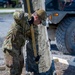 Myers Rakes Concrete for CAP Pads