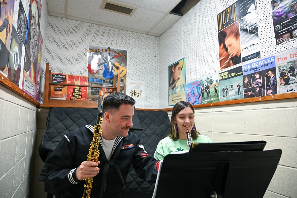 Navy Band Northwest at Billings SR High School
