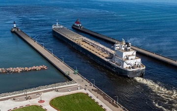 U.S. Army Corps of Engineers re-opens the Lake Superior Maritime Visitor Center shoreline in Canal Park