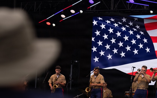 U.S. Marines support the 2026 Coca-Cola 600