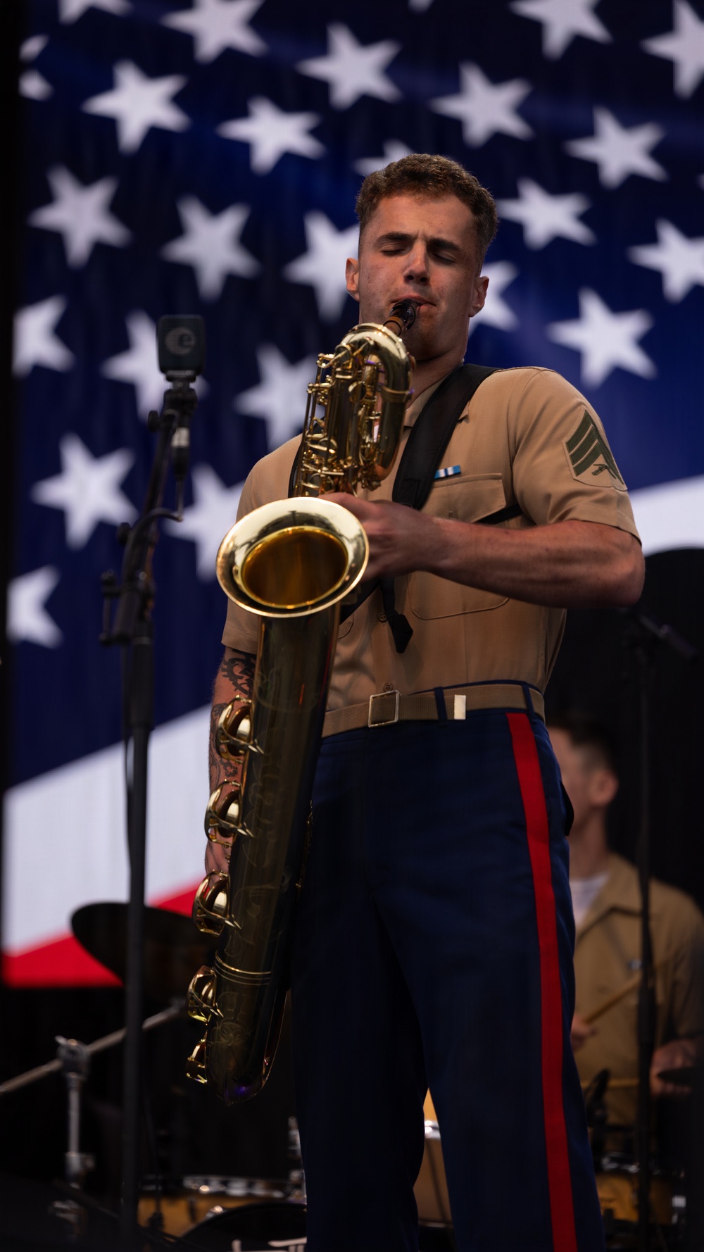 U.S. Marines support the 2026 Coca-Cola 600
