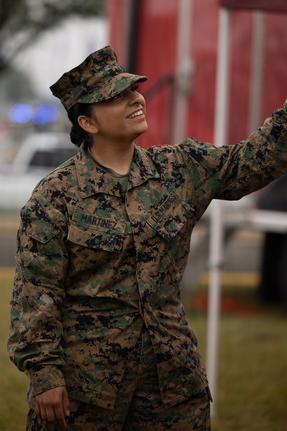 U.S. Marines support the 2026 Coca-Cola 600