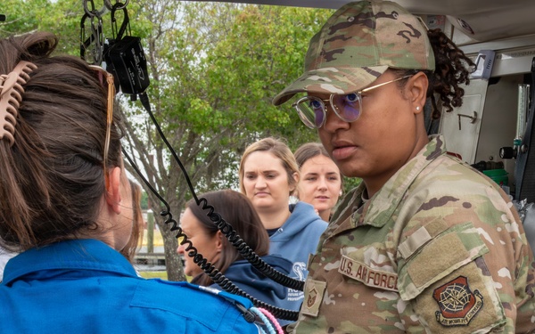 Military and civilian emergency responders improve medical readiness during joint training at Joint Base Charleston