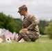 Soldiers Prepare Remembrance Memorial Display Honoring Fallen Service Members at Fort Hood