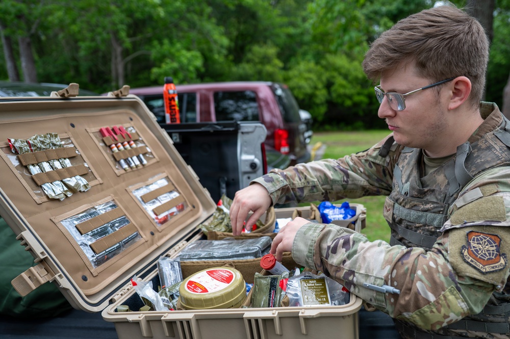 Military and civilian emergency responders improve medical readiness during joint training at Joint Base Charleston