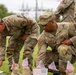 Soldiers Prepare Remembrance Memorial Display Honoring Fallen Service Members at Fort Hood