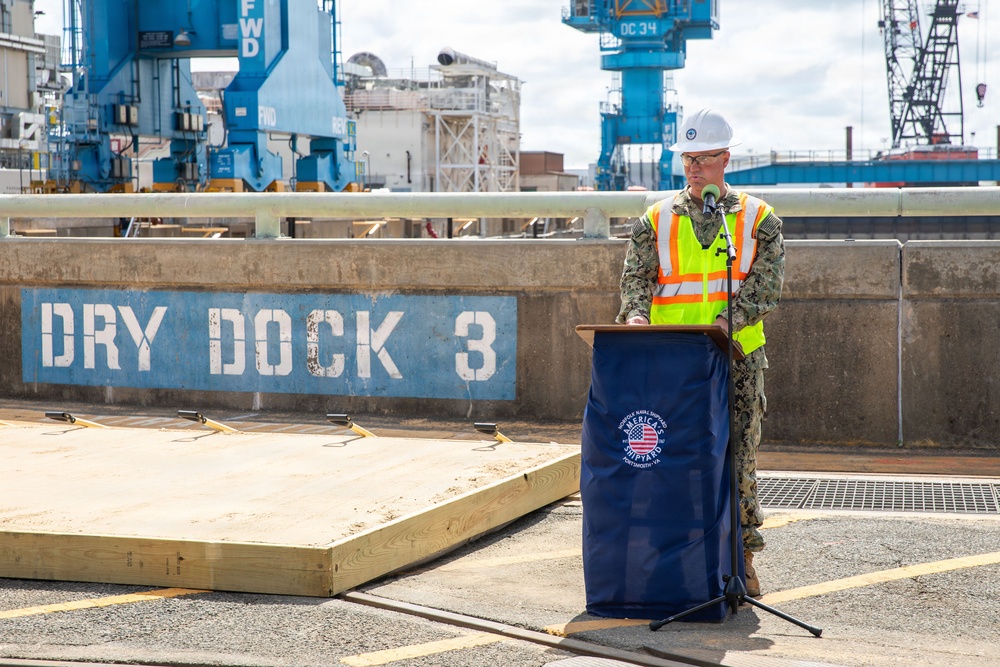 Norfolk Naval Shipyard Breaks Ground for Modernization of Dry Dock 3