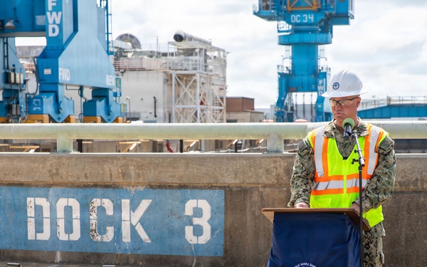 Norfolk Naval Shipyard Breaks Ground for Modernization of Dry Dock 3