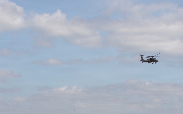 12th Combat Aviation Brigade conducts Apache training with British and Polish Armed Forces.