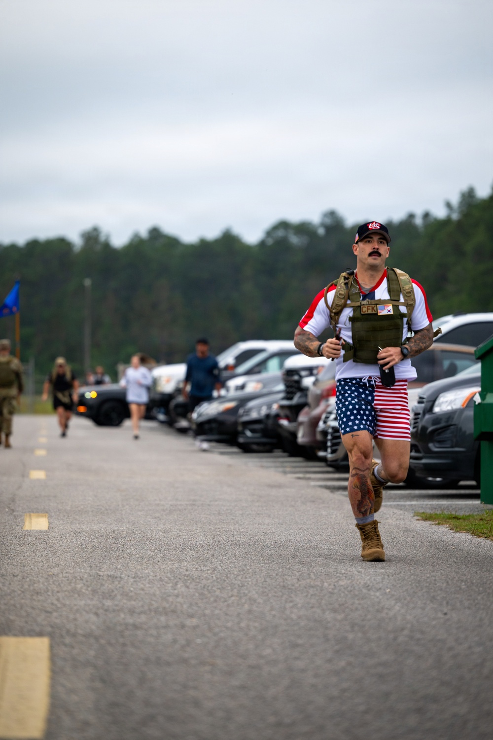 125th Mission Support Group Hosts Memorial Ruck March