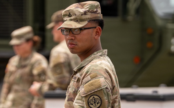 Soldiers Prepare Remembrance Memorial Display Honoring Fallen Service Members at Fort Hood