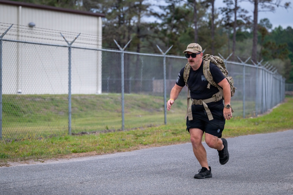 125th Mission Support Group Hosts Memorial Ruck March