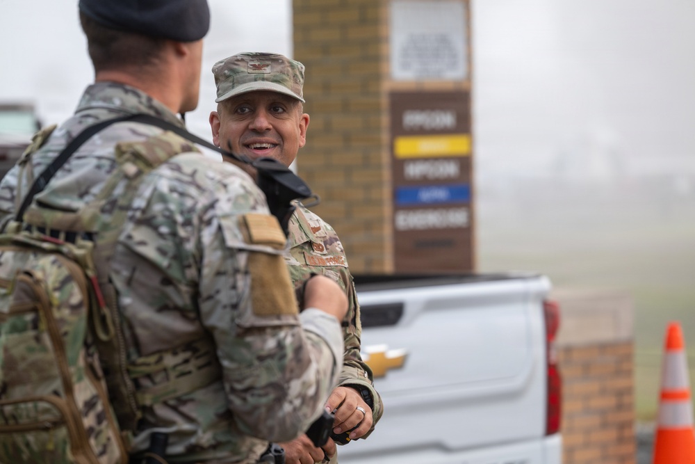 125th Fighter Wing Leadership Greets Wing Members During Unit Training Assembly