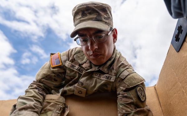 Soldiers Prepare Remembrance Memorial Display Honoring Fallen Service Members at Fort Hood