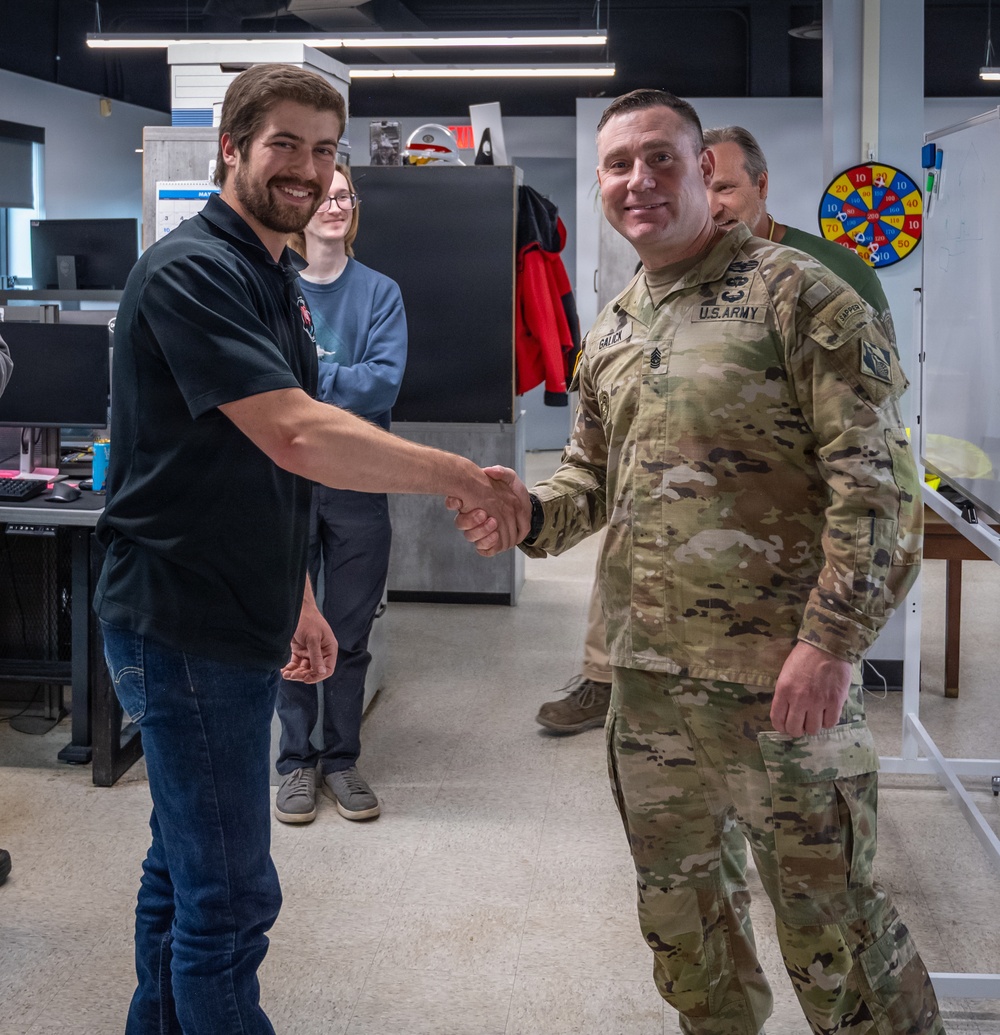 USACE CSM Galick Visits the Cleveland Resident Office