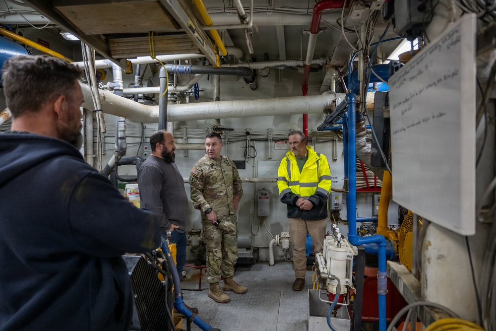 USACE CSM Galick Visits the Cleveland Resident Office