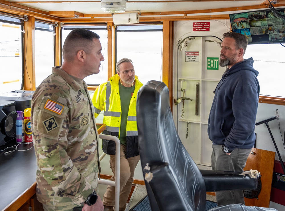 USACE CSM Galick Visits the Cleveland Resident Office