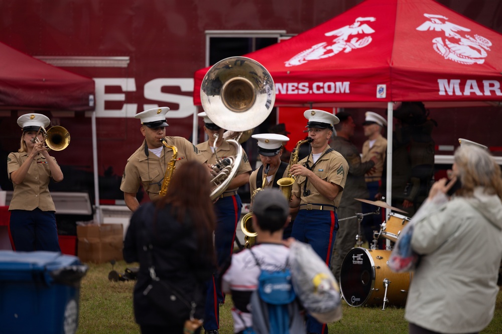 U.S. Marines support the 2026 Coca-Cola 600