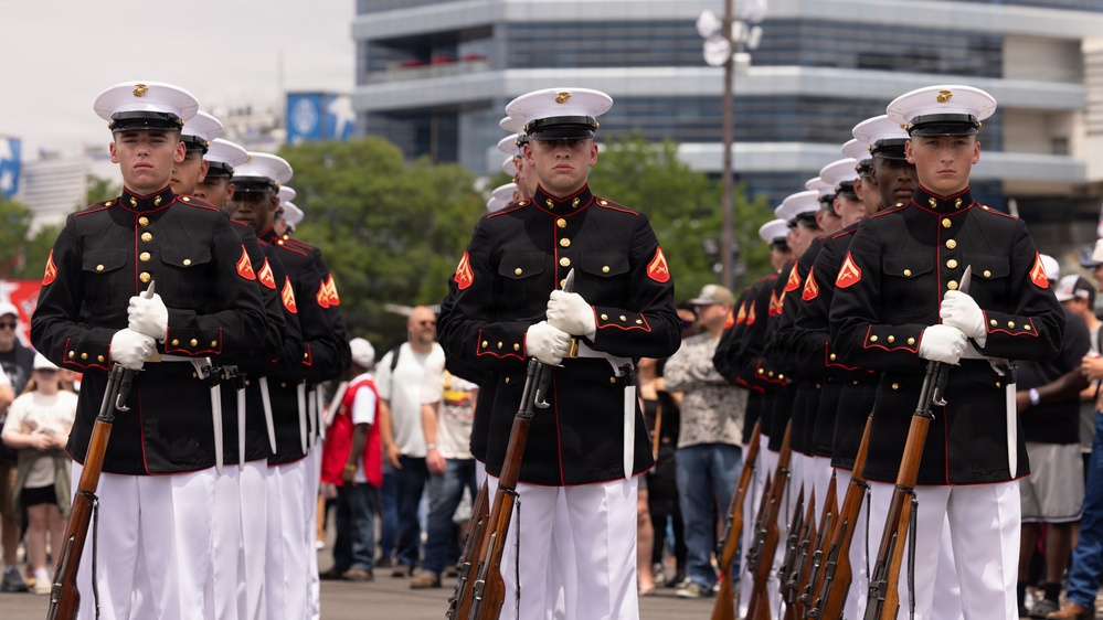 U.S. Marines support the 2026 Coca-Cola 600