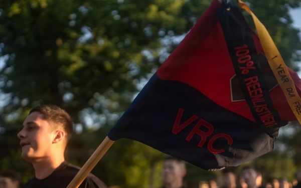Victory Reception Company Welcome Run