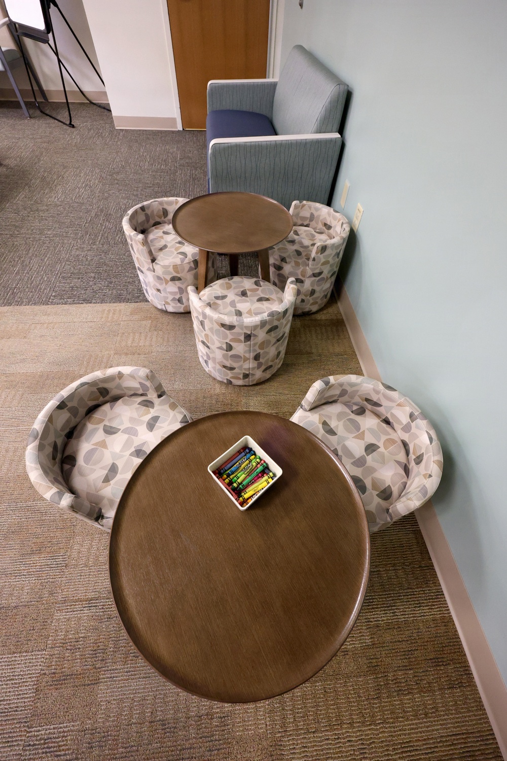 Renovated waiting areas at Mike O’Callaghan Military Medical Center, Nellis Air Force Base, Nevada
