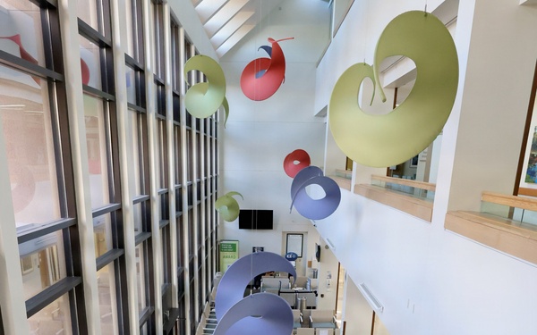 Renovated waiting areas at Mike O’Callaghan Military Medical Center, Nellis Air Force Base, Nevada