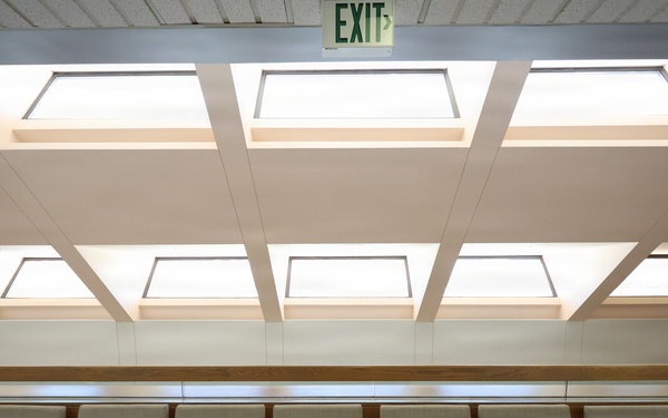 Renovated waiting areas at Mike O’Callaghan Military Medical Center, Nellis Air Force Base, Nevada