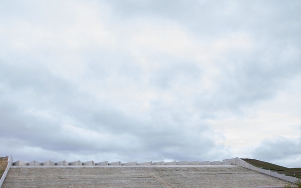 Pipestem Dam spillway modification project completion celebrated with ribbon cutting
