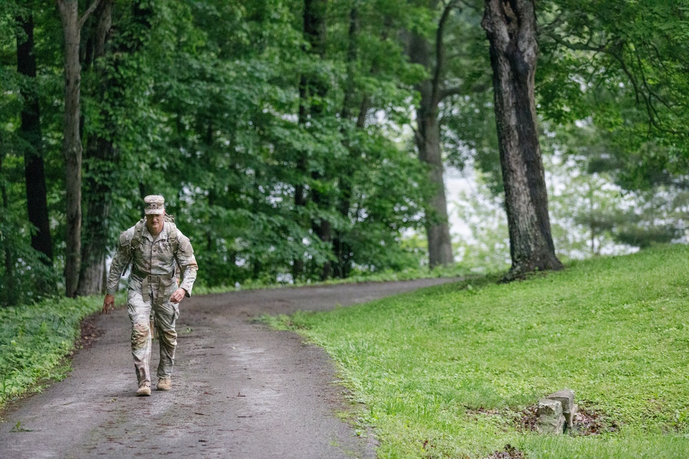 Col. Aaron Cornett Ruck Marching