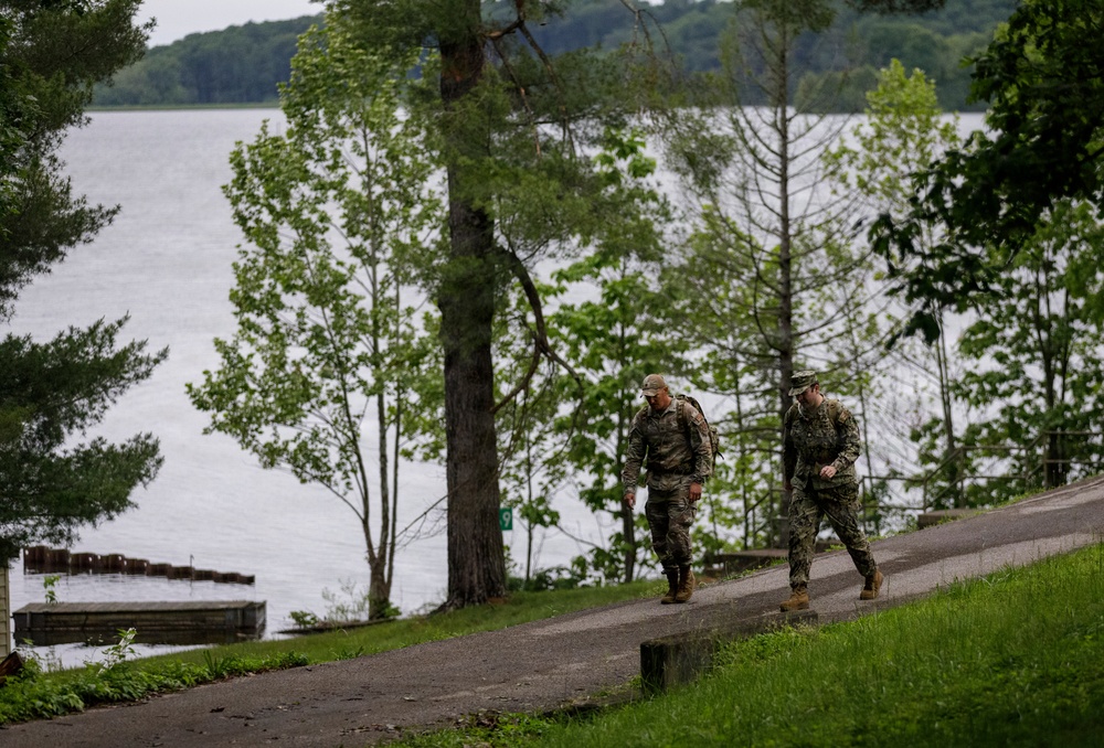 Joint Forces Join Forces to Ruck March Together