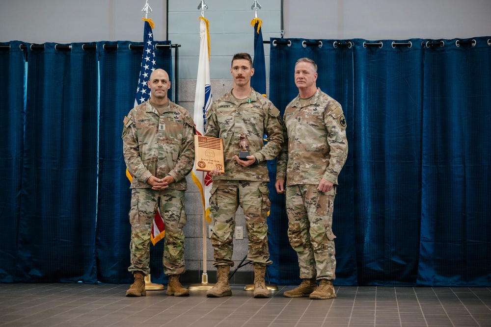 U.S. Army Soldier is Awarded as the Noncommissioned Officer of the Year