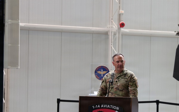 1-14th Aviation Change of Command