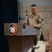 U.S. Army Command Sgt. Maj. Bodmer Gives a Speech during the Best Squad Competition