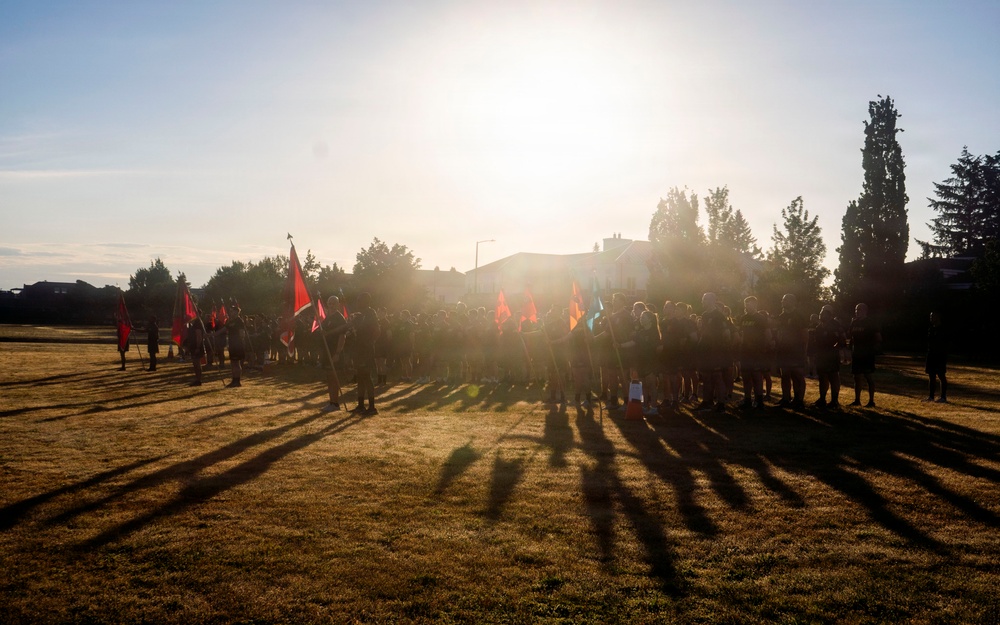 Triple Nickle Legacy Week Muster Run