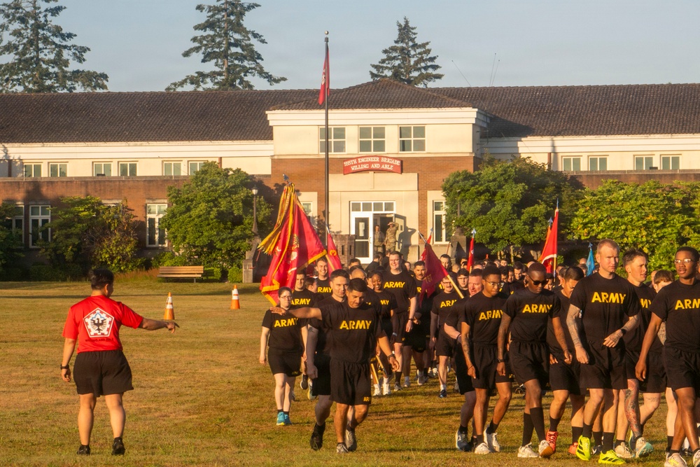 Triple Nickle Legacy Week Muster Run