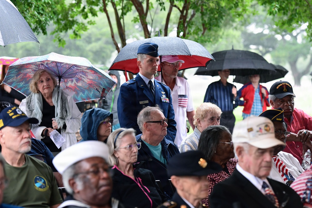 Keesler leadership participates in Memorial Day Ceremony