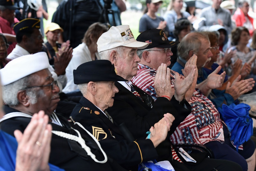 Keesler leadership participates in Memorial Day Ceremony