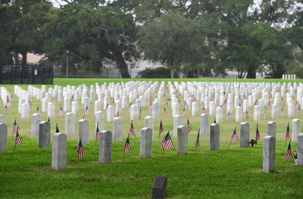 Keesler leadership participates in Memorial Day Ceremony