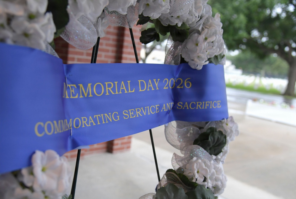 Keesler leadership participates in Memorial Day Ceremony