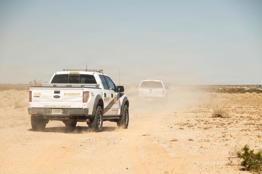 MAG-13 and Military Free Fall Instructors Conduct Search and Rescue Training