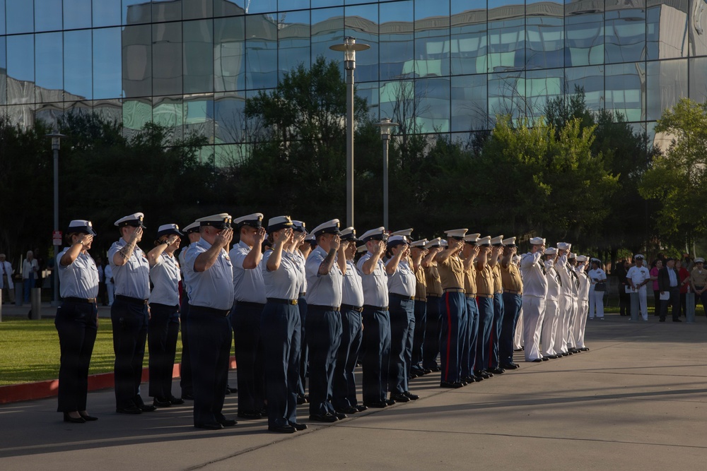Service Members and Veterans Kickoff Sail 250 New Orleans at the Veterans Affairs Hospital