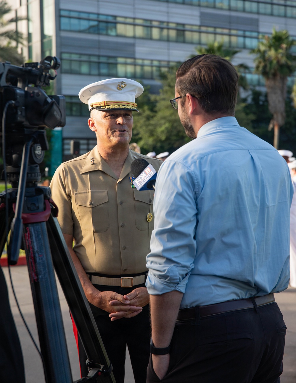 Service Members and Veterans Kickoff Sail 250 New Orleans at the Veterans Affairs Hospital