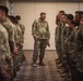 Victory Reception Company patching ceremony