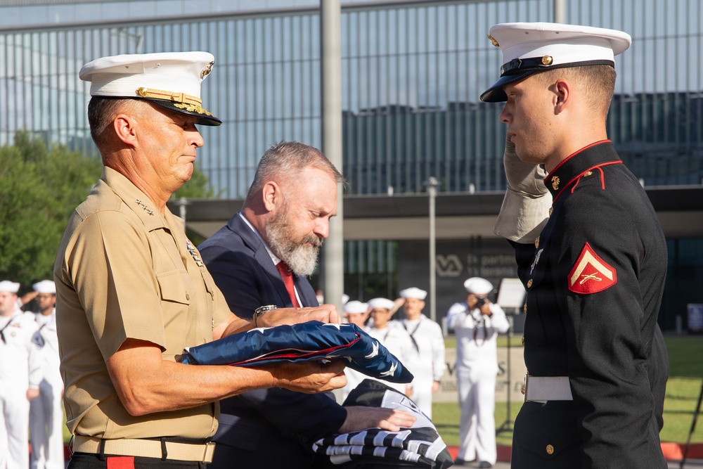Service Members and Veterans Kickoff Sail 250 New Orleans at the Veterans Affairs Hospital