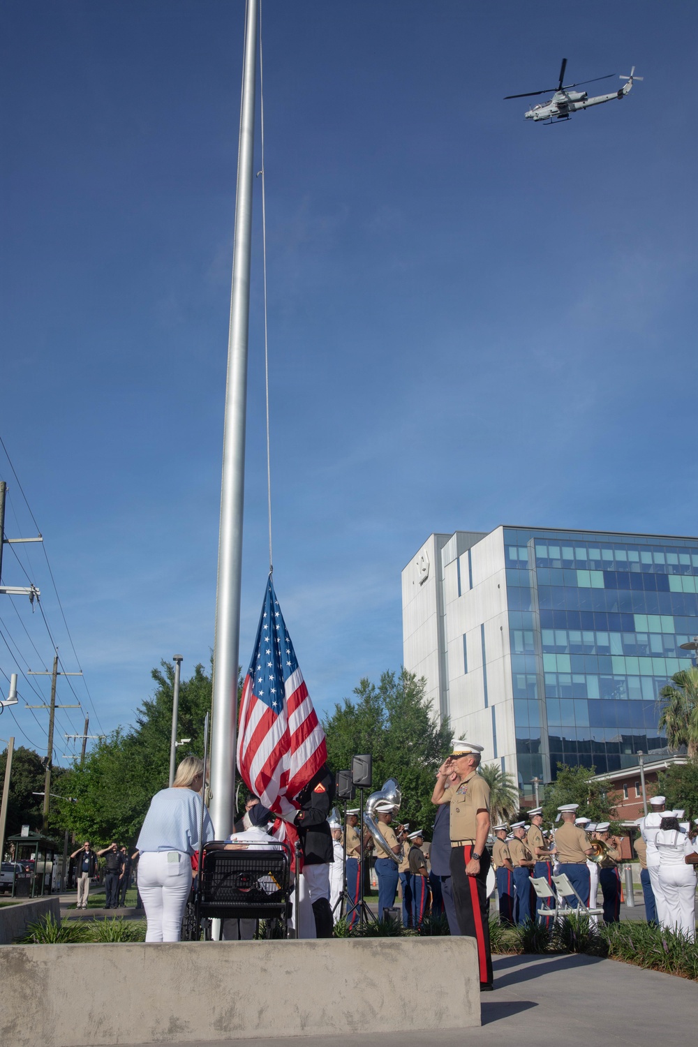 Service Members and Veterans Kickoff Sail 250 New Orleans at the Veterans Affairs Hospital