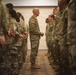 Victory Reception Company patching ceremony
